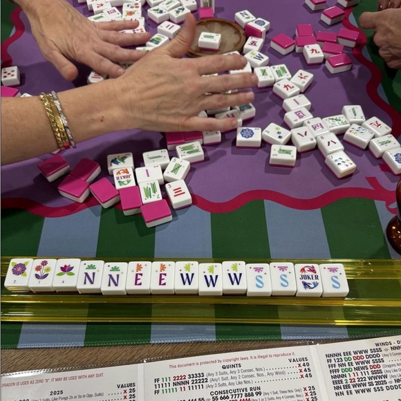 Mahjong mat - Picture 2 of 2